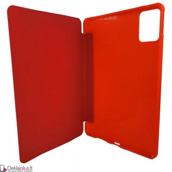 Smart soft dirbtinės odos dėklas - raudonas (Lenovo Tab M11 (11) Smart soft dirbtinės odos dėklas - raudonas (Lenovo Tab M11 (11)